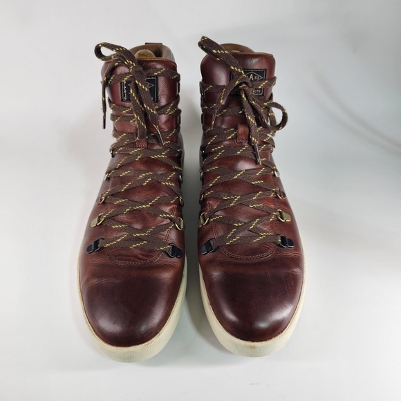 Paul Smith Jeans Ankle Boots Men 9.5 Lace Up Active Hiking Biker Moto Distressed main image 11